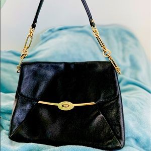 Coach Black Leather handbag